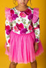 Rock Your Kid Luna L/S Circus Dress - Floral (Size 2-7)