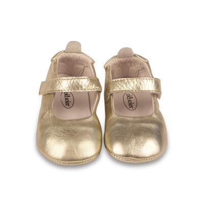 Old Soles Baby Boat Shoe in Champagne