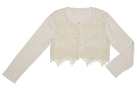 Bebe Charlie L/S Shirt in Ivory YW18-965