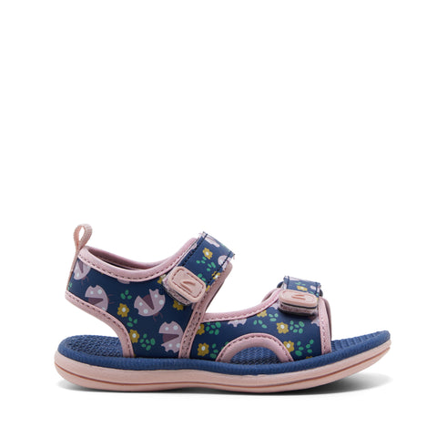 Clarks FISHER in Navy/Blue Sharks (Size AU 5-1)