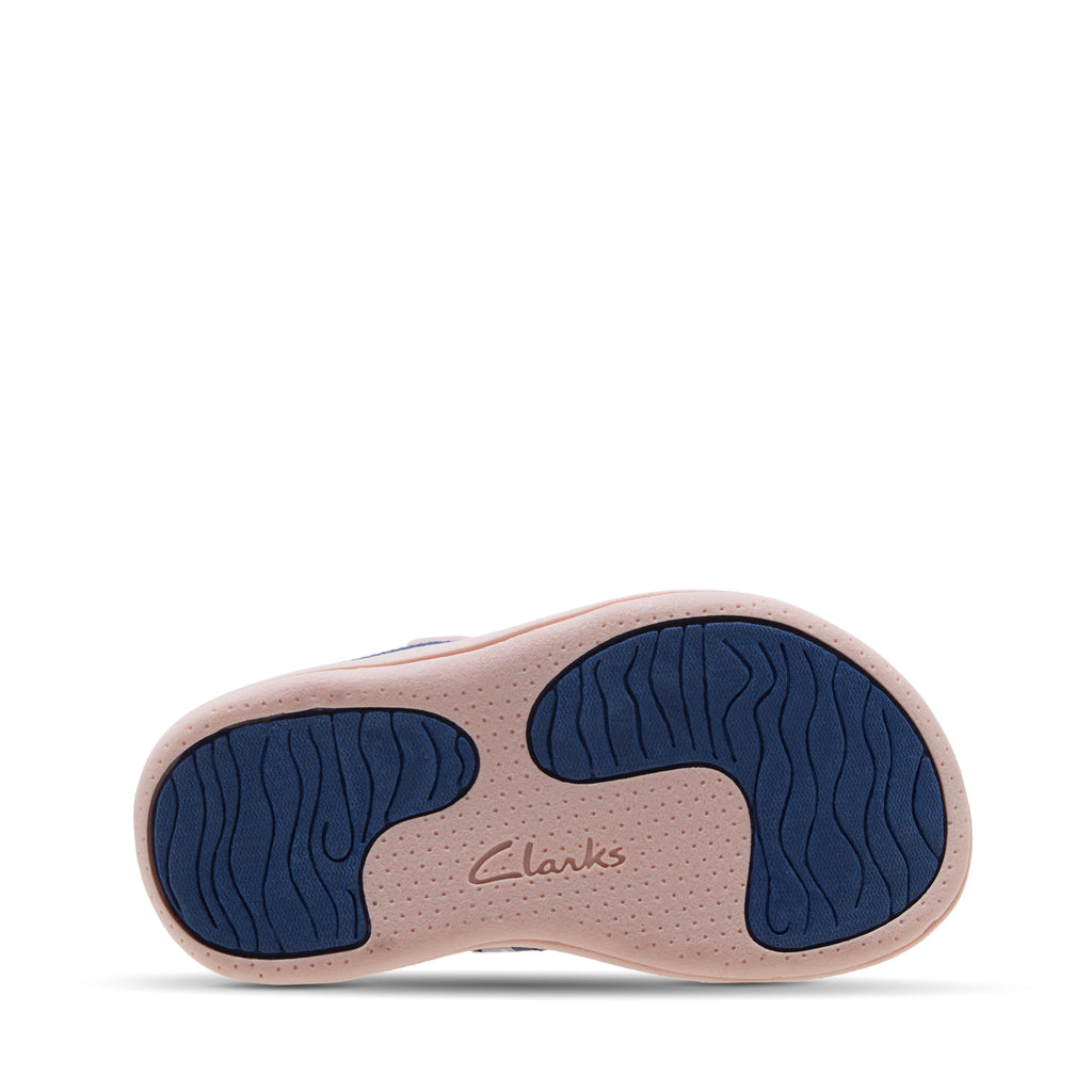 Clarks FLORENCE in Navy/Musk (Size AU 5-1)