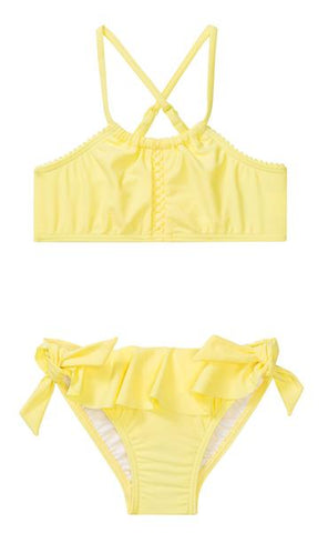 Bebe Luna Frill Swimsuit (Size 3-10)
