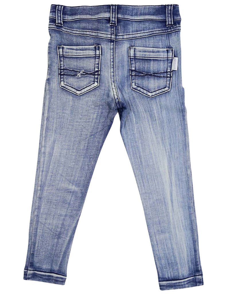 Korango Clouds Stretch Denim Knit Jean - Euro Wash