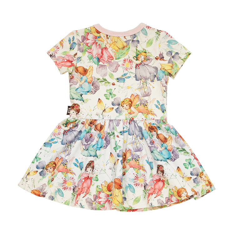 Rock Your Baby Magical Baby Waisted Dress (Size 00-2)