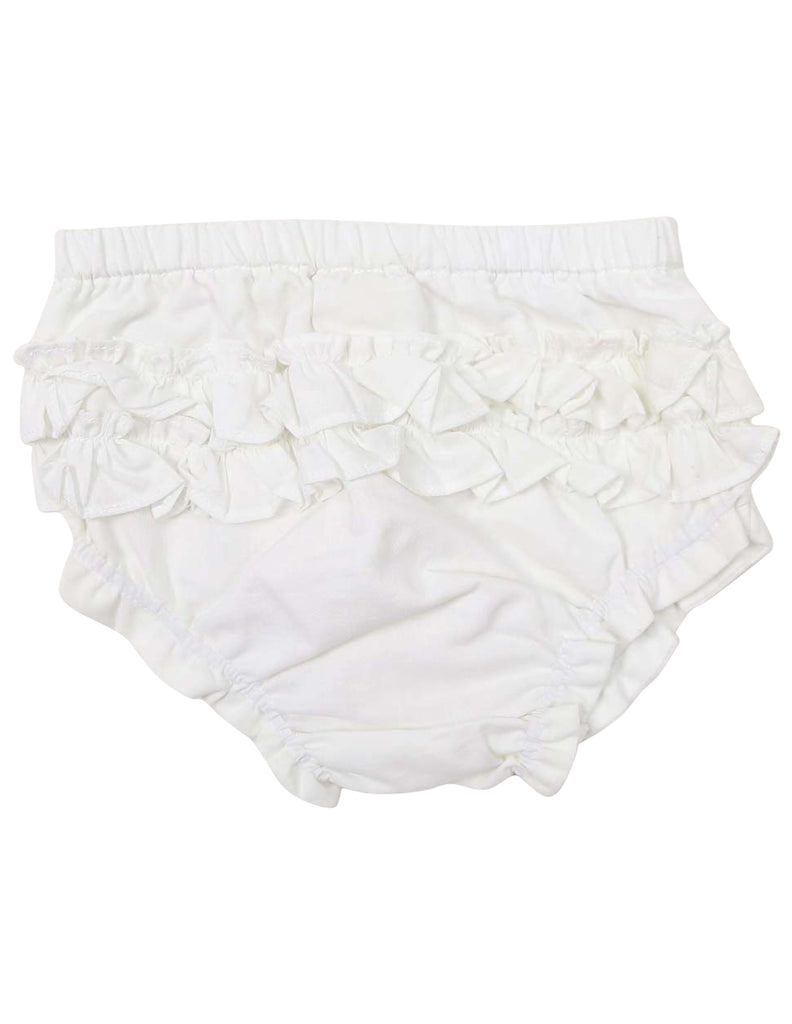 Korango Rossette Frill Pant - White