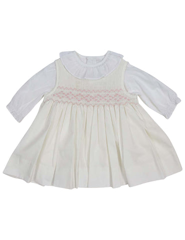 Bebe Millie Broidery Dress in Pink (Size 000-2)