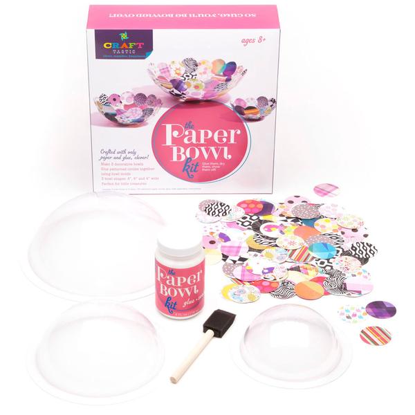 Craft-tastic Paper Bowl Kit