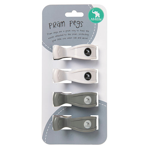All4Ella Pram Pegs Quad Pack