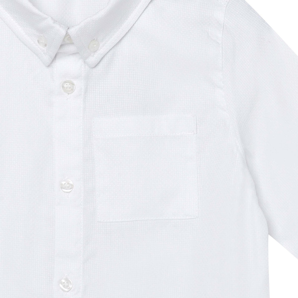 Max & Jack Jackson Formal L/S Shirt in White (Size 1-7)