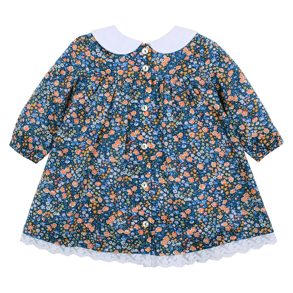 Bebe Liberty Print Phoebe & J Dress with Lace - LW19-691