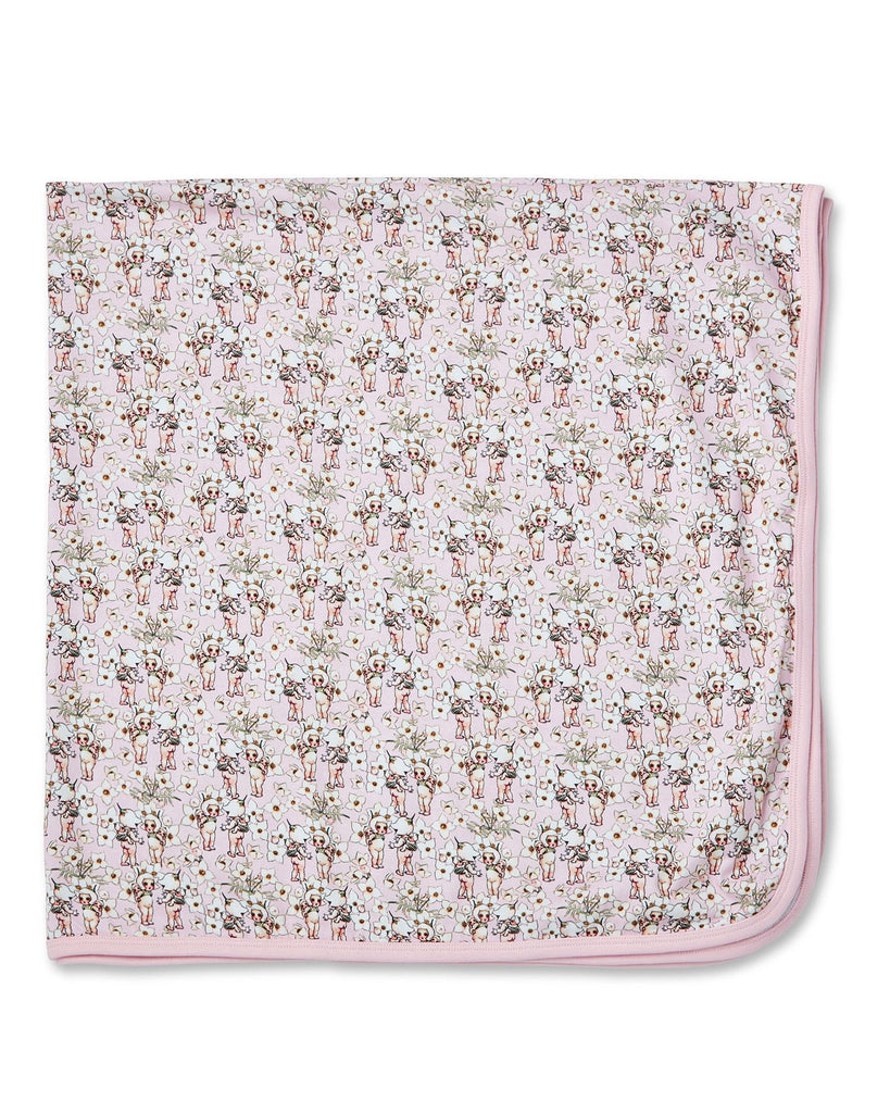 Walnut + May Gibbs Billy Blanket - Spring Floral
