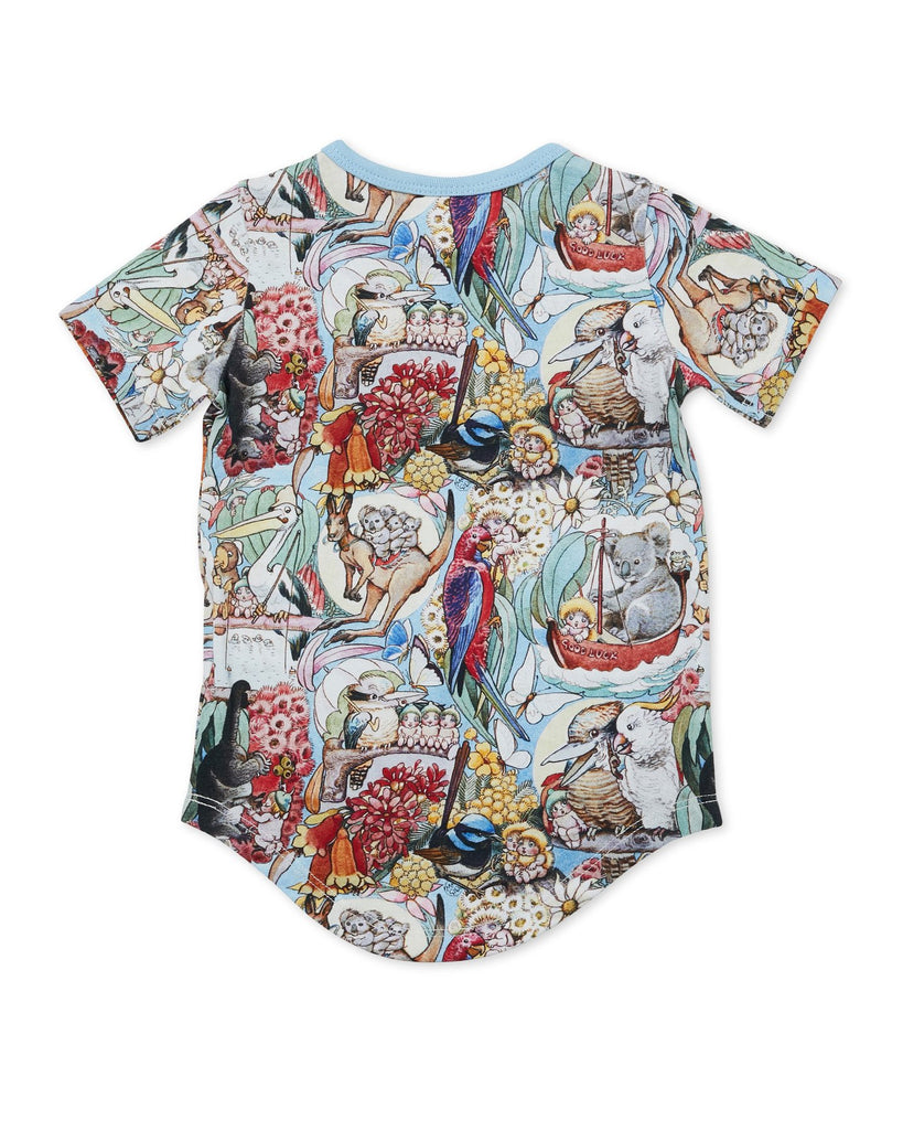 Walnut + May Gibbs Frankie Y Tee - Storytime (Size 000 - 2)