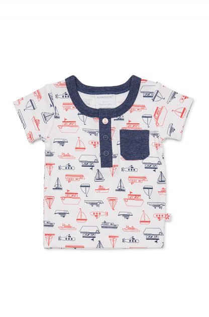 Marquise Boys Ahoy T-Shirt and Pant Set