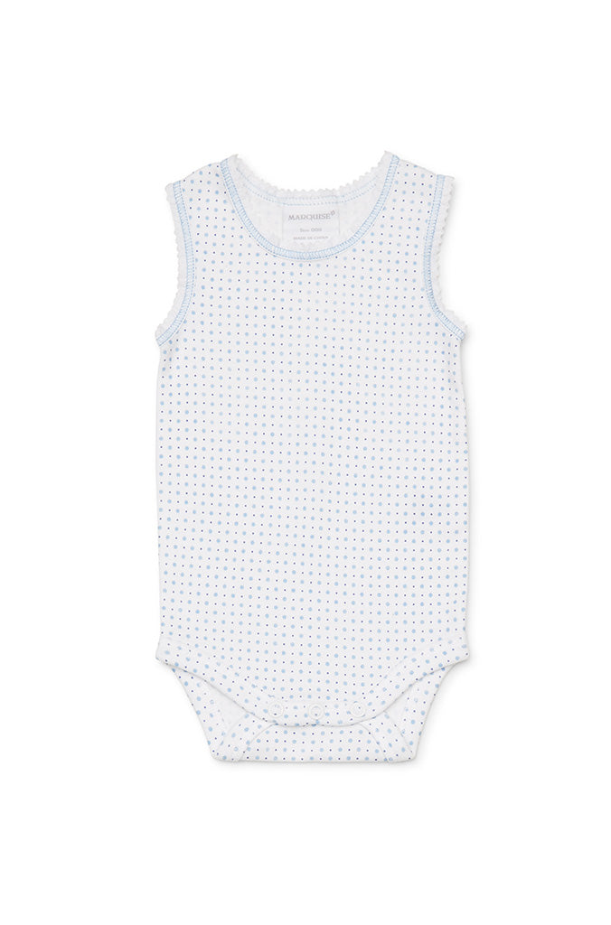 Marquise Spotty 2 Pack Boys Bodysinglet