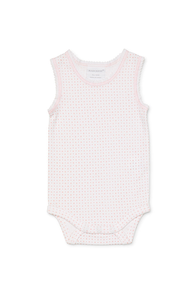 Marquise Spotty 2 Pack Girls Bodysinglet