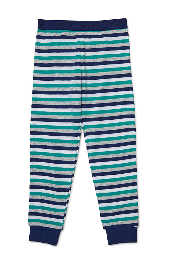 Marquise Sloth PJ's - Navy/Grey/Green
