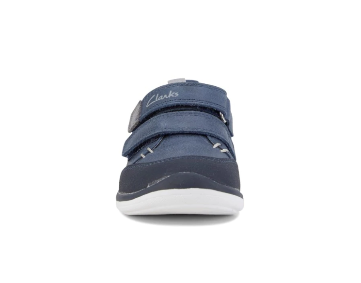 Clarks MARCO in Navy/Grey