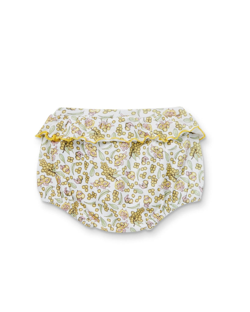 Walnut + May Gibbs Bloomer - Wattle baby (Size 000 - 1)