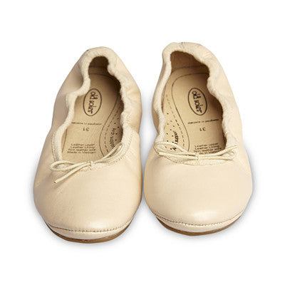 Old Soles Cruise Ballet Flat Pearl Metallic Leather - Sweet Thing Baby & Childrens Wear