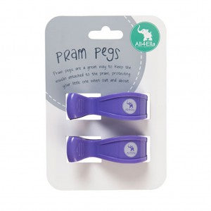 All4Ella Twin Pack Pram Pegs