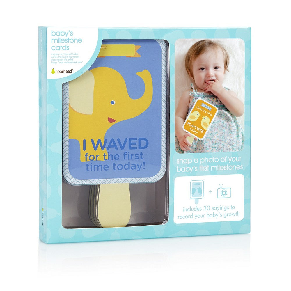 Pearhead Baby's Ice Pop Milestone Cards