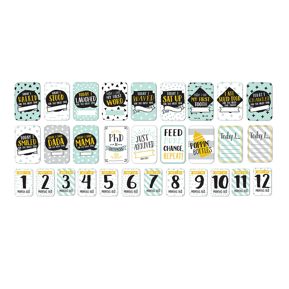 Pearhead Baby's Milestone Cards