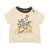 Fox & Finch Rahh Wild Thing Tee in Stone (Size 000-7Y)