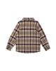 Fox & Finch Wallaby Check Shirt - Latte (Size 00 -7)