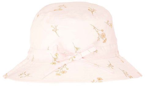 Bebe Ivy Embroidered Beanie in Cream (Size NB-7Y)