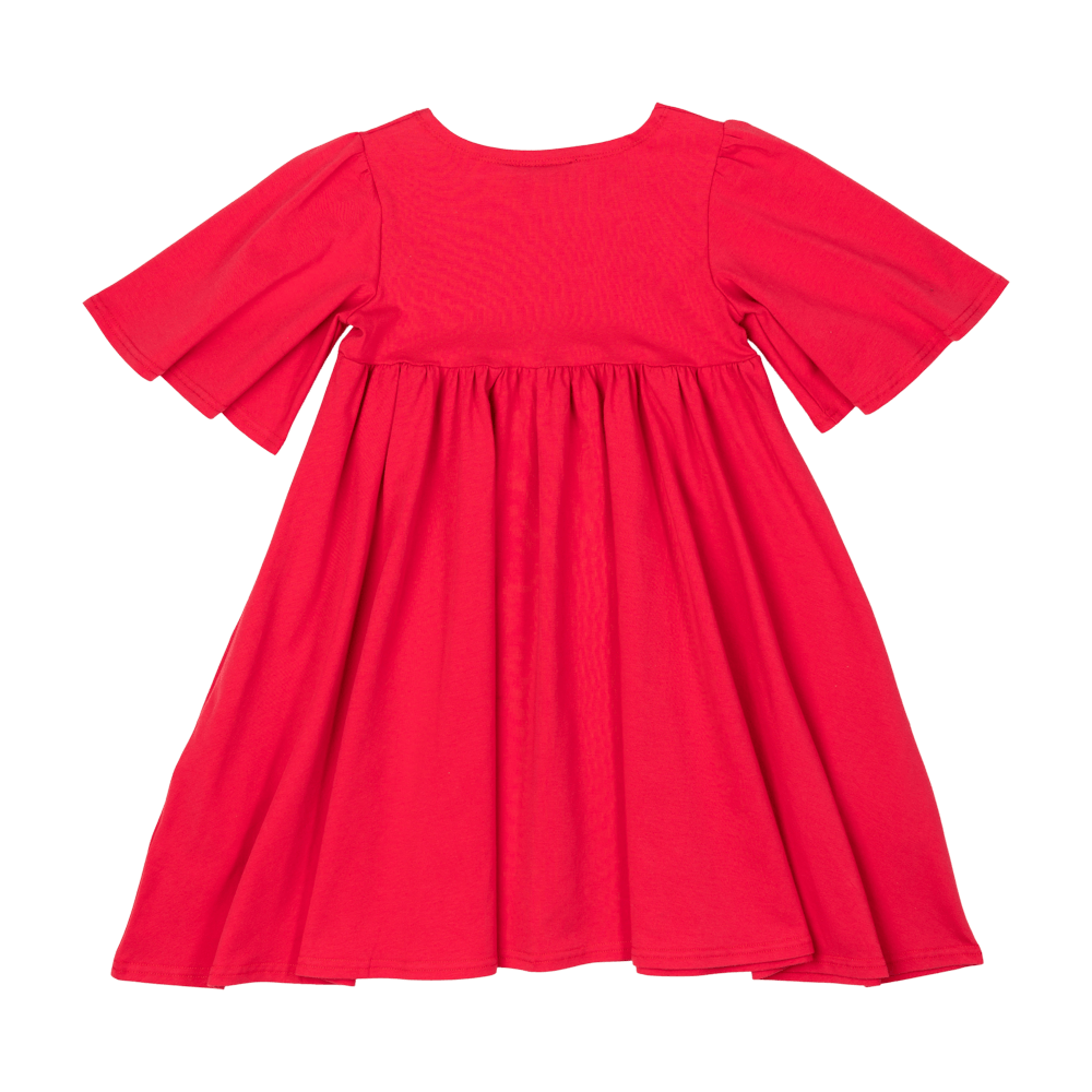 Rock Your Baby Red Goldie Dress (Size 2-12)