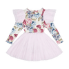 Rock Your Kid Lena L/S Circus Dress - Floral (Size 2-7)