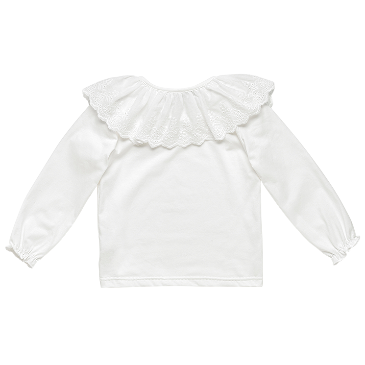 Rock Your Baby L/S T-Shirt - Frill Neck (Size 2-8)