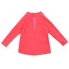 Bebe Bella Stripe L/S Rash Vest in Pink (Size 000-10)