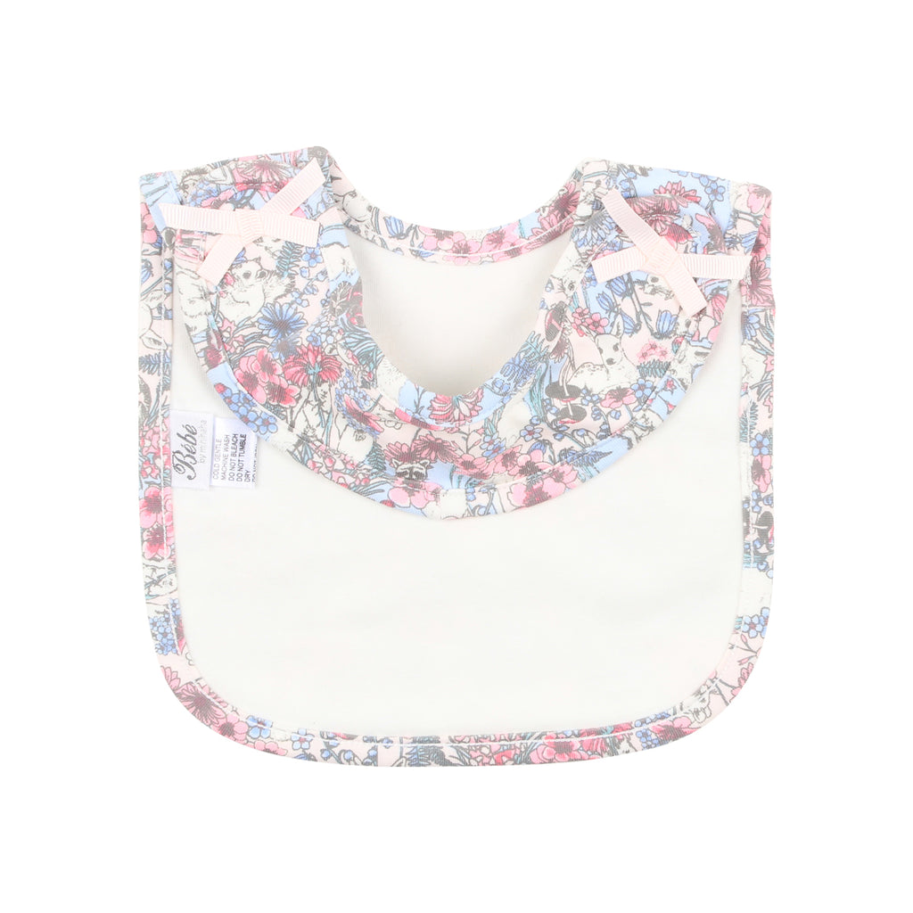 Bebe Rose Bib in Rose Print