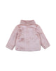 Bebe Esme Faux Fur Jacket - Dusk Pink (Size 000-7)