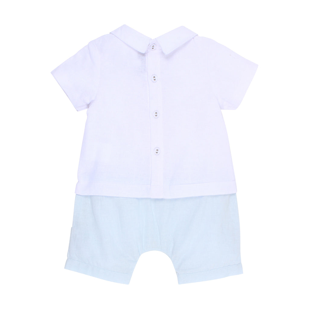 Bebe Boys Shirt Romper