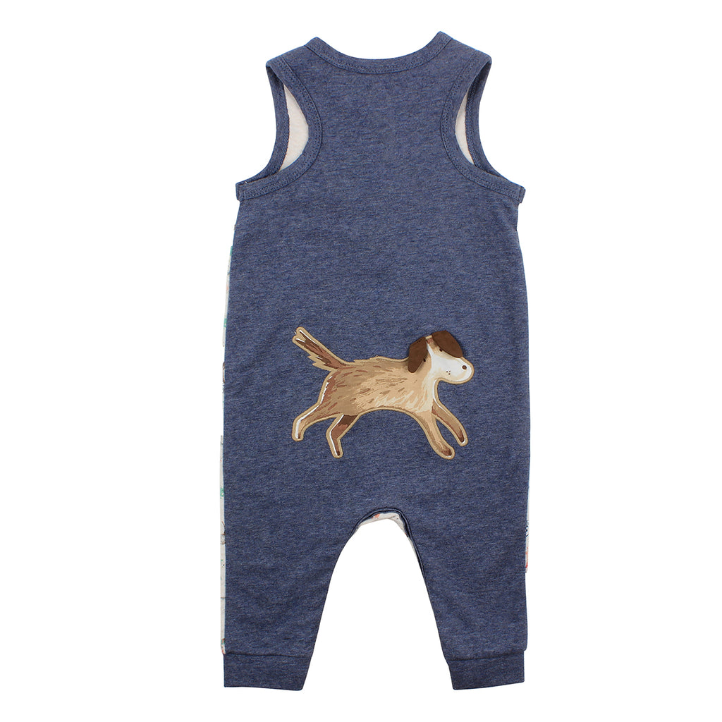 Bebe Beau Dog Romper (Size NB-0)