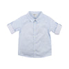 Bebe Edward L/S Shirt Blue Check (Size 000-7Y)