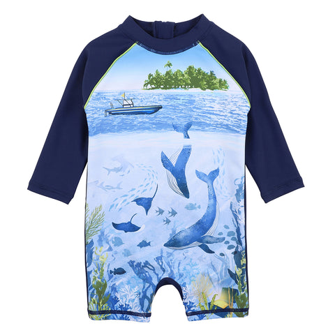 Bebe Cody Whale Rash Vest (Size 000-2)