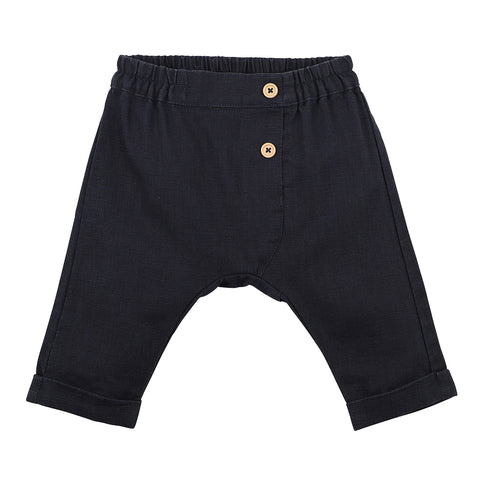 Bebe Albert Navy Pants - Navy (Size 00-7)