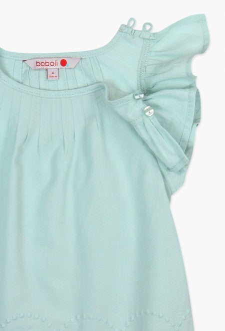 Boboli Batiste Blouse Embroidered