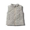 Wilson & Frenchy Grey Fleck Quilted Vest