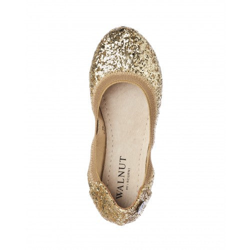 Walnut Catie Party Ballet Gold