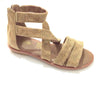 Clarks Holly II  Shoe- Tan Snake - Sweet Thing Baby & Childrens Wear