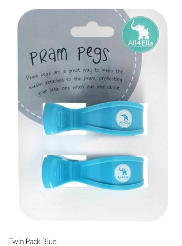 All4Ella Twin Pack Pram Pegs - Sweet Thing Baby & Childrens Wear