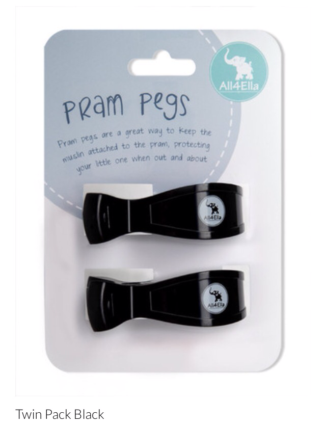 All4Ella Twin Pack Pram Pegs - Sweet Thing Baby & Childrens Wear