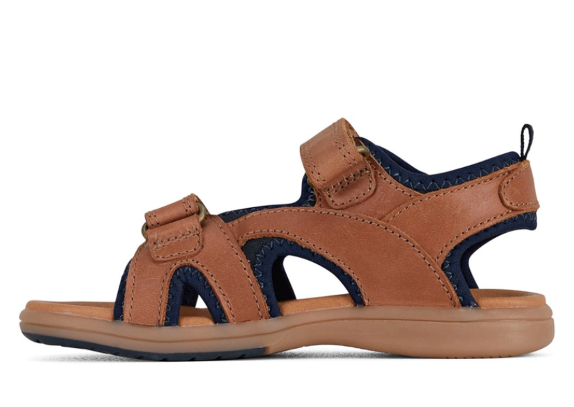 Clarks KOBE in Tan/Navy(Size EU 20-31)