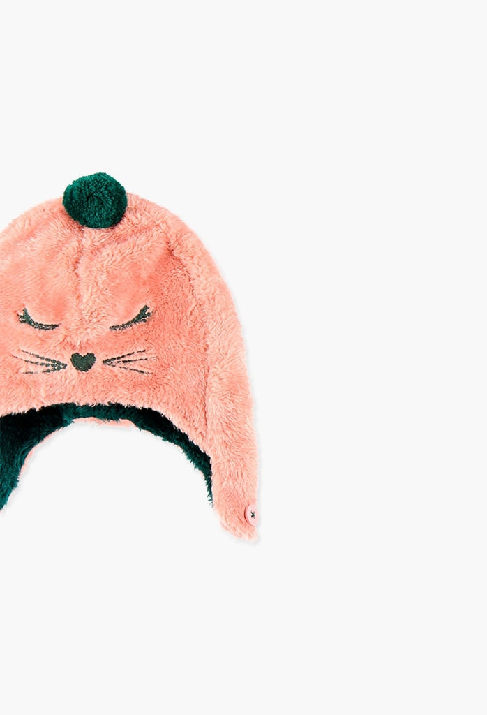 Boboli Fur Hat for girl