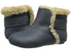 Old Soles Polar Boot Navy/Faux Fur - Sweet Thing Baby & Childrens Wear