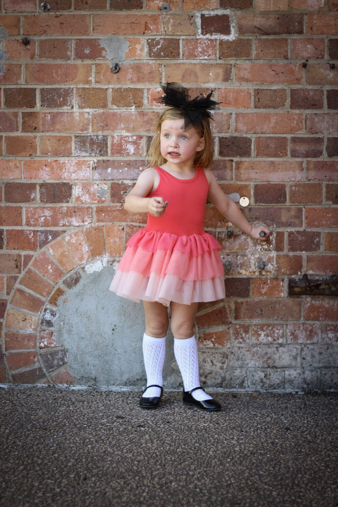 POP- LolliPOP Tutu- Coral Ombre